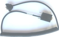 Kabllo seriale Motorola CBL-58918-03, RS232 DB9, 0.8 m, e zezë