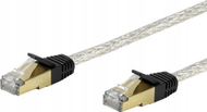 Kabllo rrjeti Vivanco RJ45 CAT 6 S/FTP, 2 m, kontakte me ar, transparente