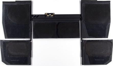 Bateri laptopi Renov8 për Apple MacBook Retina 12" Early 2015, 5300mAh, 7.6V, e zezë