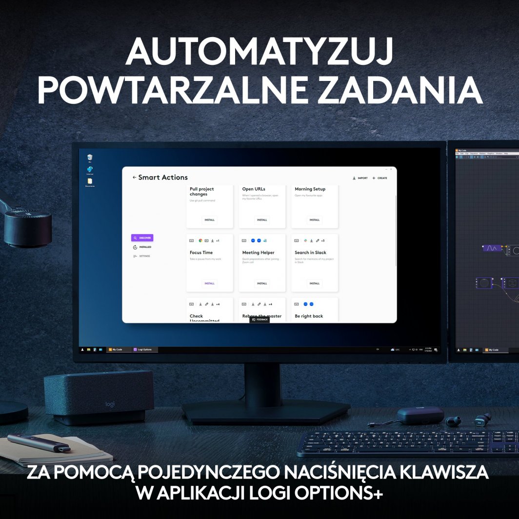 Set tastierë dhe maus Logitech MX Keys S Combo Graphite