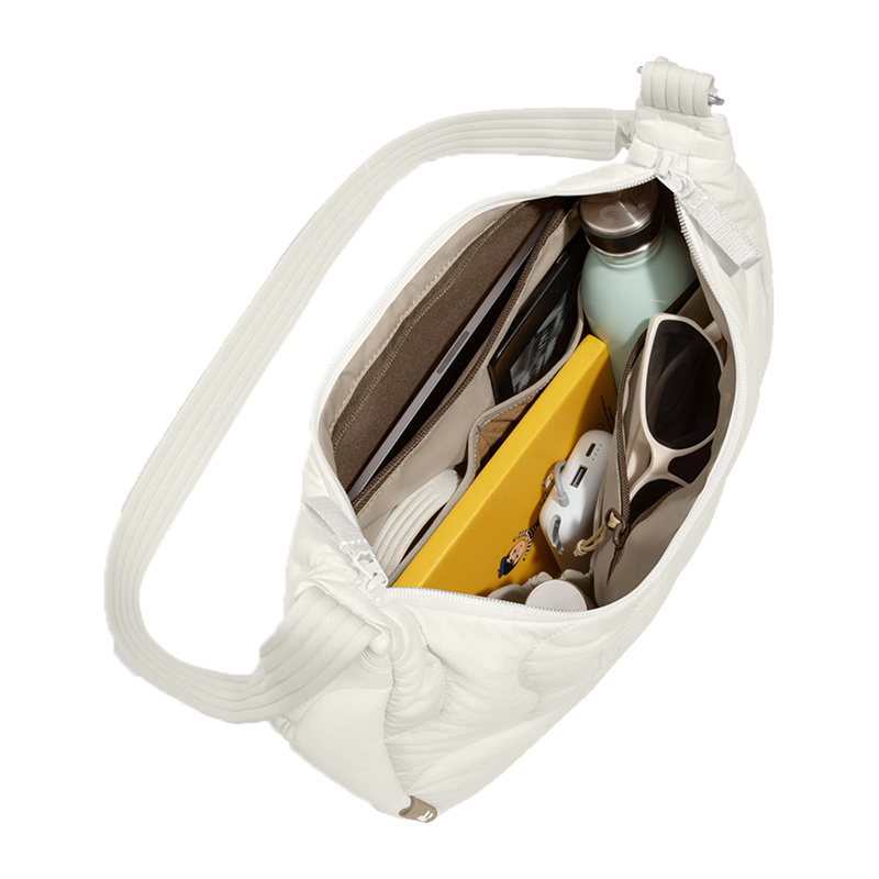 Çantë krahu TOMTOC Terra T34 Puffy, 11", 9L, e bardhë