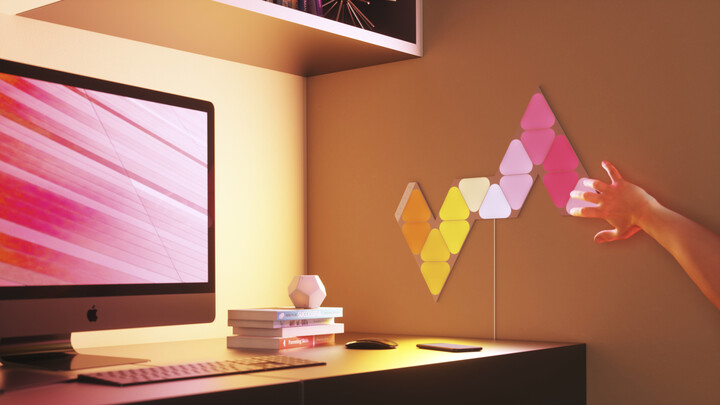 Panel dritash Nanoleaf, trekëndëshe, 10 copë