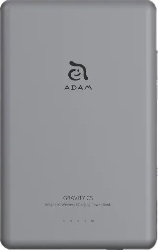 Power bank magnetik Adam Elements GRAVITY C5, 5000mAh, wireless, gri