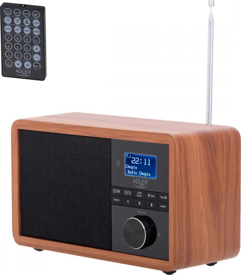 Radio Adler AD 1184, DAB+, Bluetooth, dru kafe