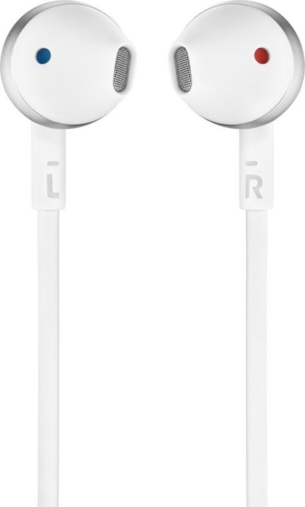 Dëgjuese JBL T205, të argjendta/ bardha