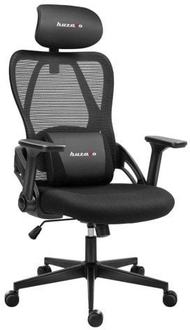 Karrige gaming Huzaro Combat 2.7, rrjetë dhe pëlhurë, deri 120 kg, e zezë