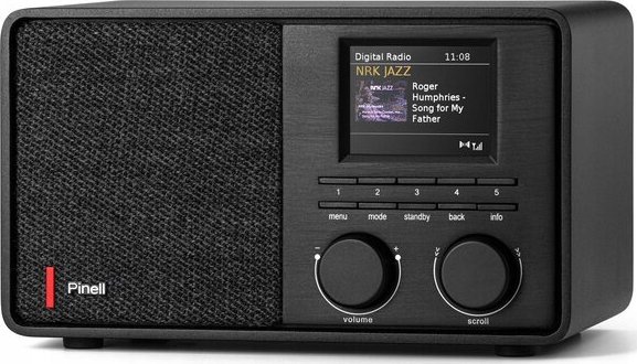 Radio portative Pinell Supersound 201, DAB+, FM, me bateri