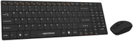 Set tastierë dhe maus Esperanza EK122K, Wireless, QWERTY, 2.4 GHz, e zezë
