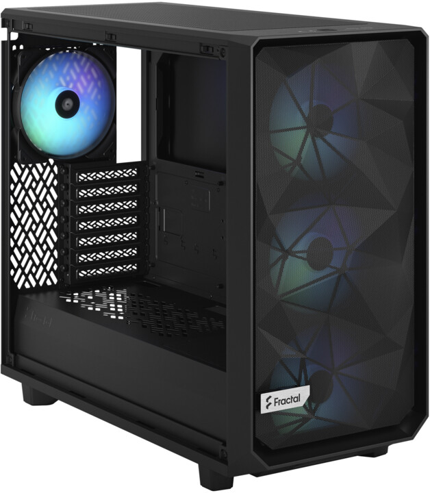 Kasë kompjuteri Fractal Design Meshify 2 Lite RGB Black TG Light Tint
