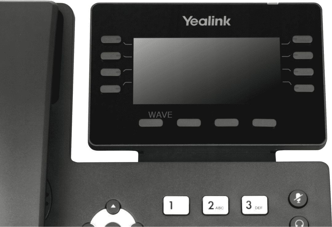 Telefoni biznesor Yealink T53W, ekran 3.7", WiFi dhe Bluetooth, gri