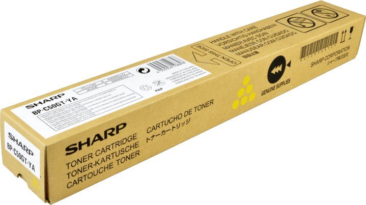 Тонер Sharp BPC-50GTYA, жолт, 8000 страници