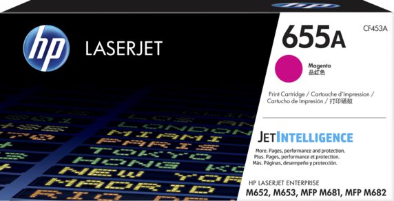 Toner HP 655A CF453A, magenta, origjinal