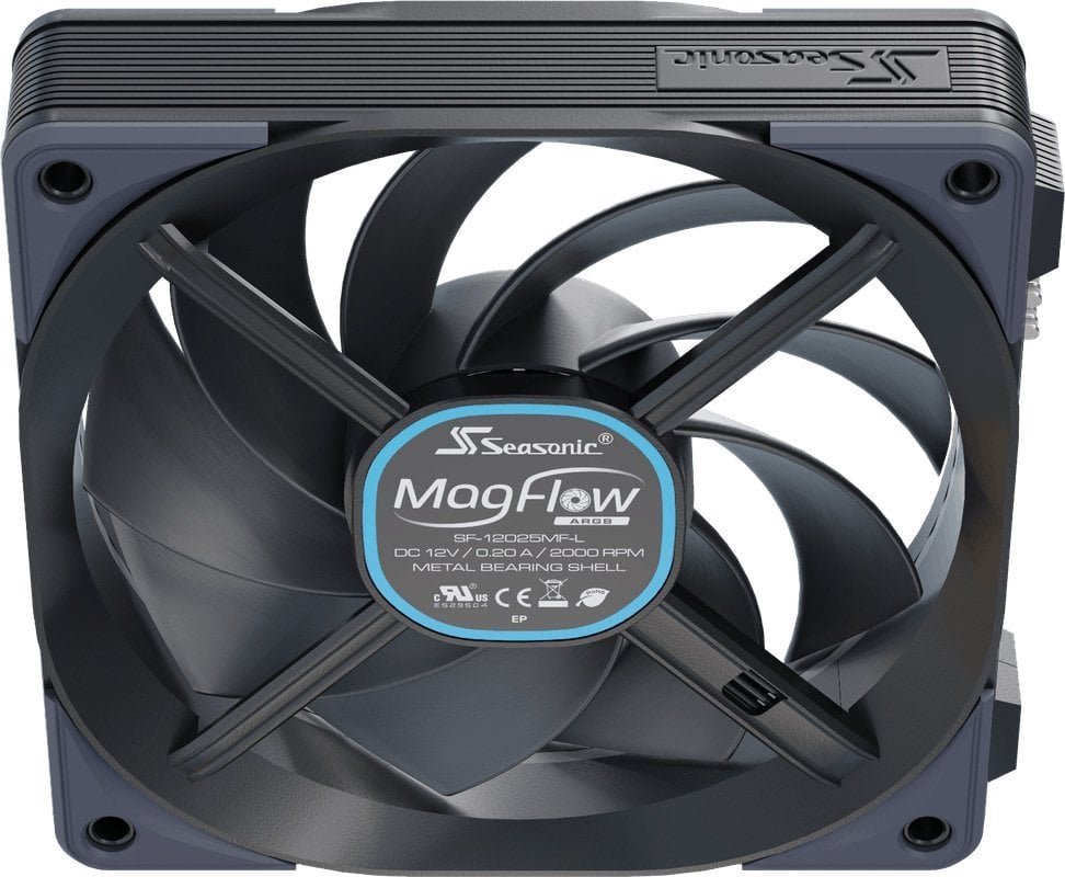 Ftohës SeaSonic MagFlow 120 ARGB, 120 mm
