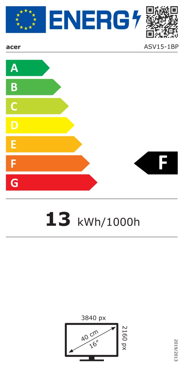 Monitor Acer SpatialLabs View Pro 1BP, 15,6", IPS, 4K UHD, i zi
