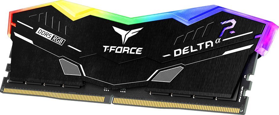 Memorie TeamGroup T-Force Deltaα RGB, DDR5, 32 GB, 6000 MHz, CL30, FF7D532G6000HC30DC01