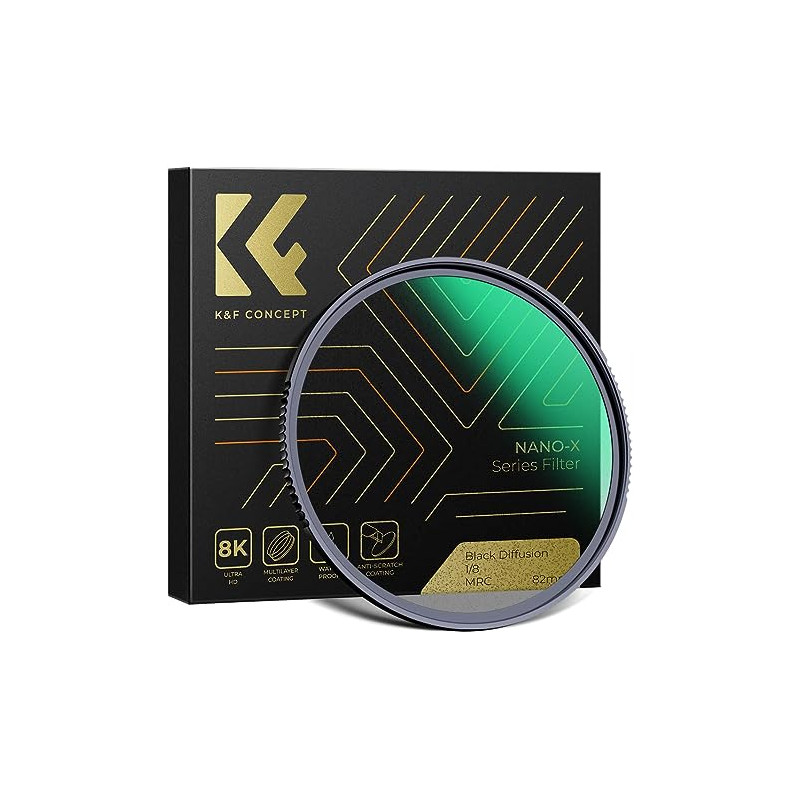 K&F Concept 67mm Nano-X Black Mist Filter 1/8