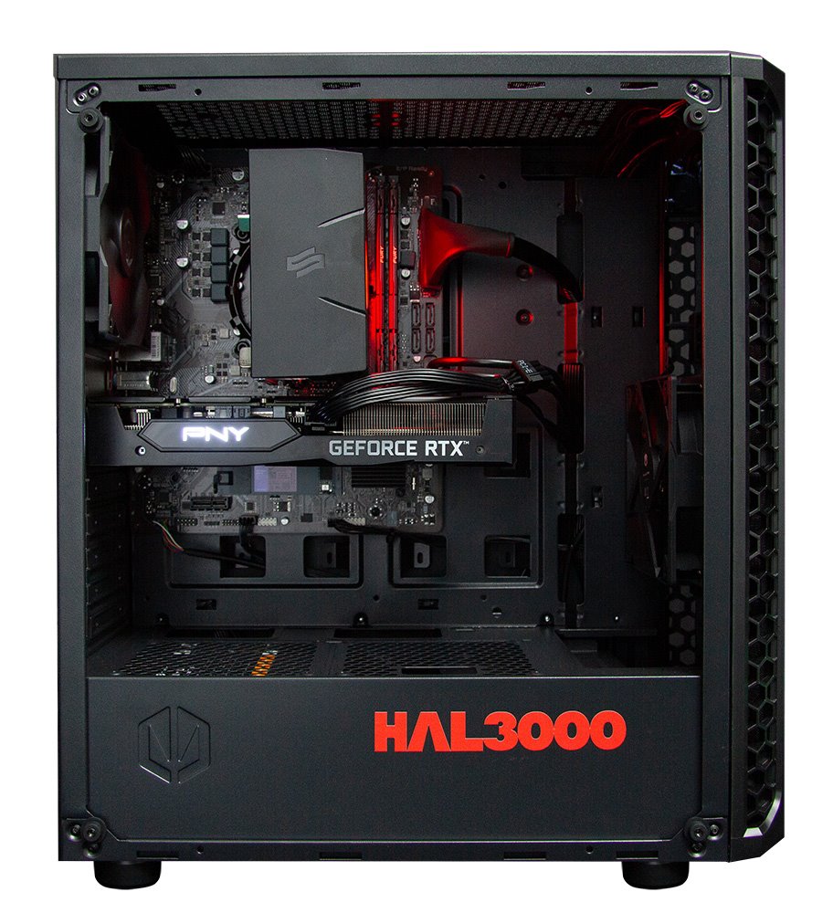 Kompjuter HAL3000 MEGA Gamer Pro, Intel i5-11400F, 16GB RAM, 1TB PCIe SSD, Nvidia RTX 3060, i zi