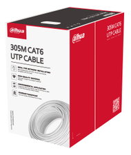Kabllo rrjeti Dahua DH-PFM920I-6UN-C, CAT6 UTP, 305m, e bardhë