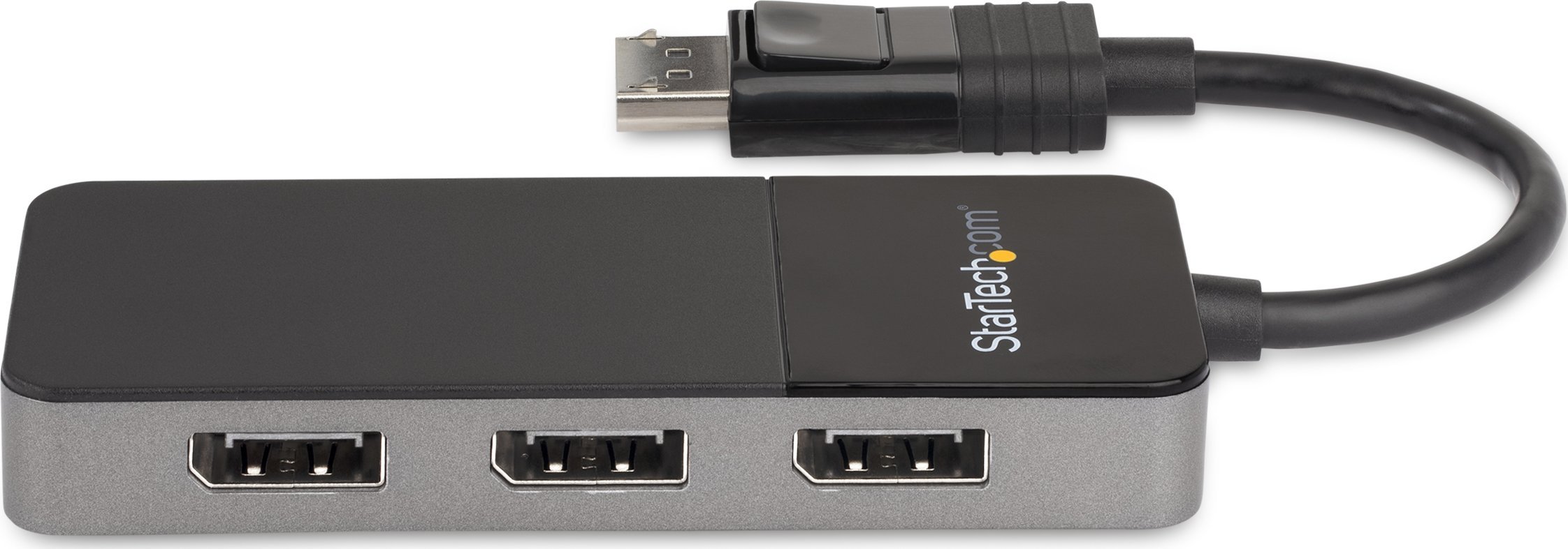 Adapter multi monitorësh StarTech.com MST, DisplayPort 1.4 në 3x DisplayPort, deri 3x 4K, i zi