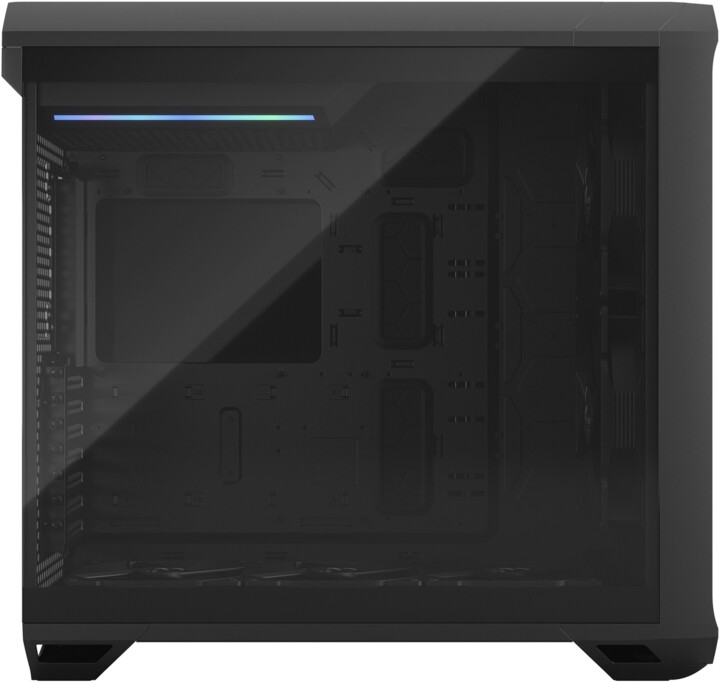 Kasë Fractal Design Torrent Black TG Light Tint, e zezë