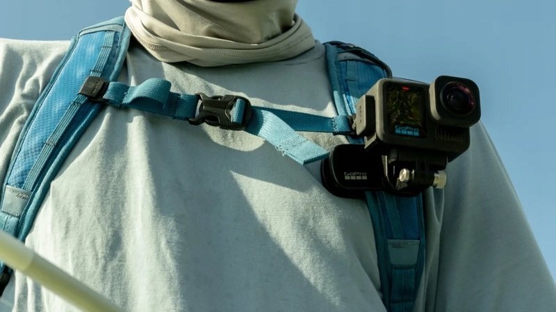 Mbajtëse magnetike GoPro Magnetic Latch Mount, për HERO13 Black, metalike, e zezë