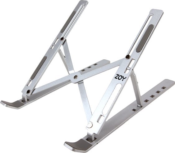 Mbajtëse për laptop ZOY ZLS02, e argjendtë