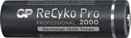 Bateri rikarikuese GP ReCyko Pro Professional AA HR6, 2000mAh, NiMH, set 2 copë