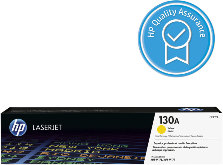 Toner HP CF352A, i verdhë