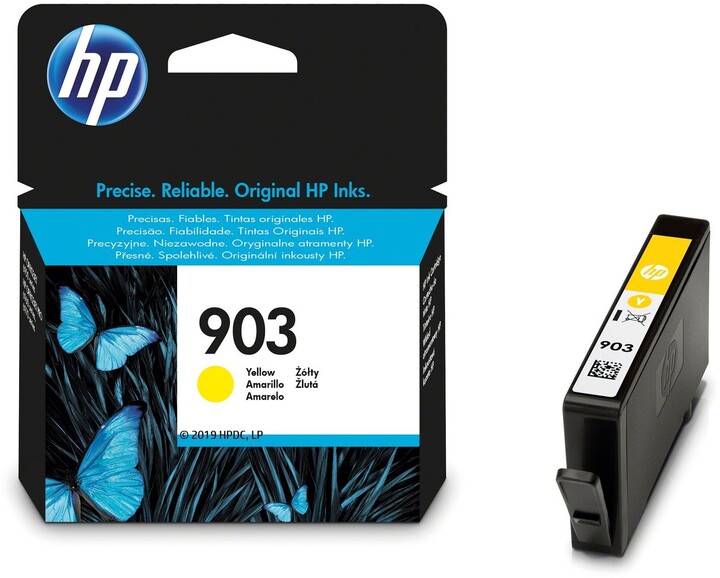 HP полнење боја T695AW, жолта