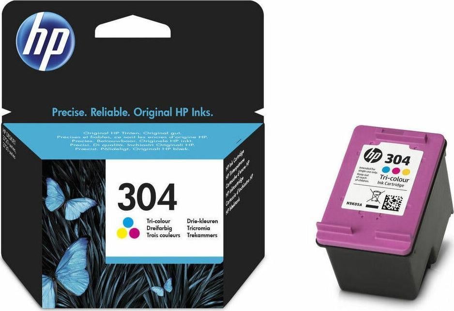 Ngjyrë për printer HP Original 304, shumëngjyrësh