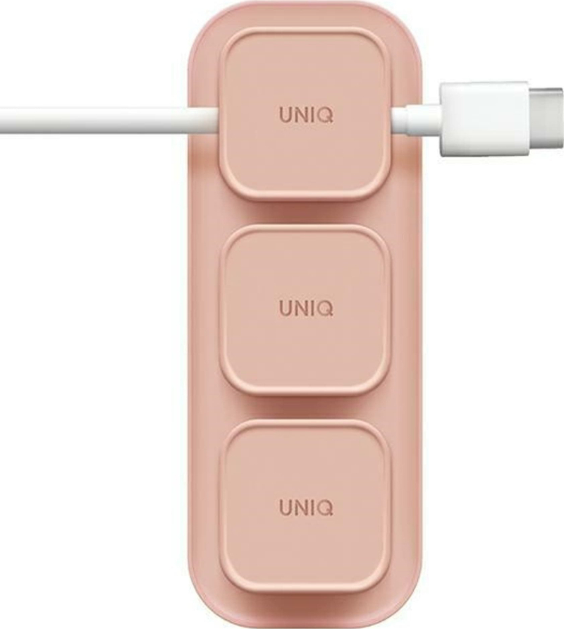 Organizues kabllosh Uniq Pod Mag, magnetik me bazë, rozë blush