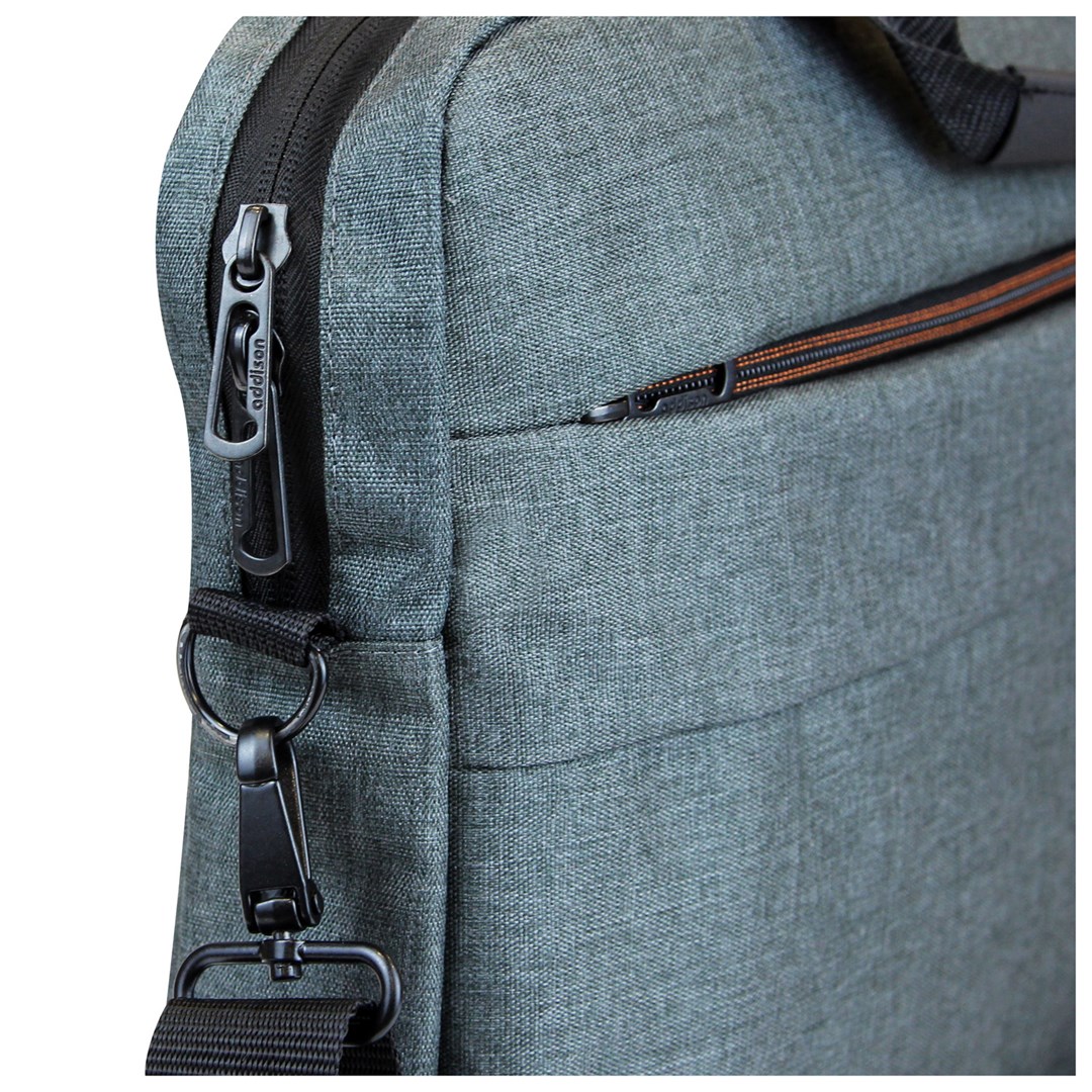 Çantë dore për laptop Addison 307015, 15.6", e hirtë