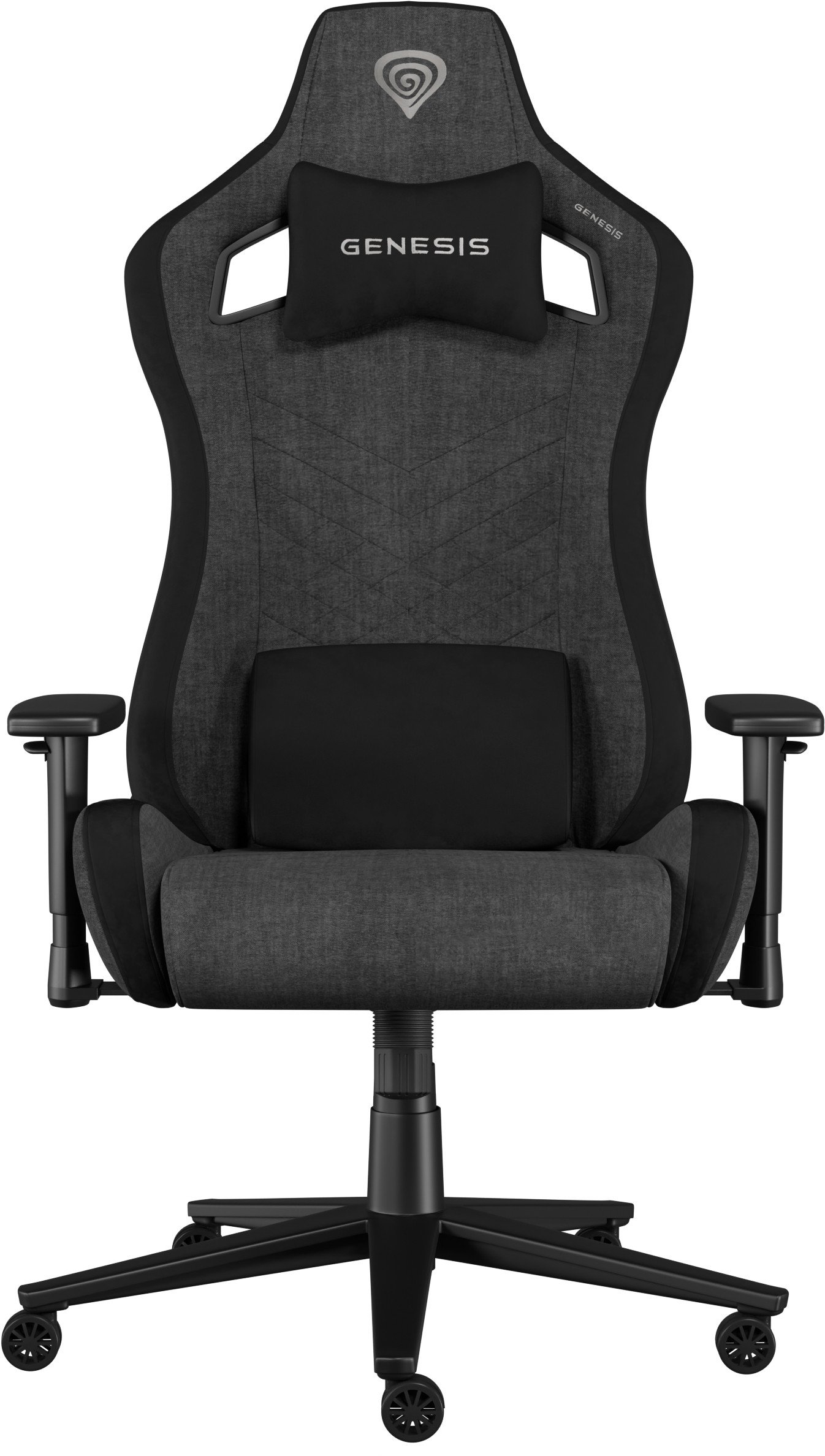 Karrige gaming Genesis Nitro 660, material tekstil, deri 150kg, e zezë gri