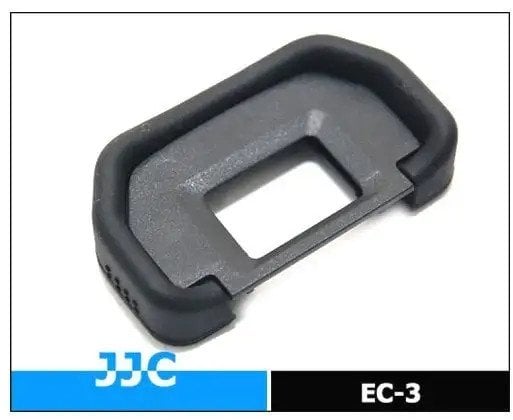 Kapak gome për vizor JJC EC-3 EB, për Canon EOS 5D 10D 20D 30D 50D 60D, i zi