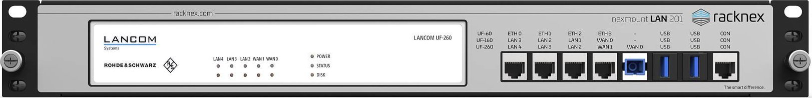Set montimi rack LANCOM UF-160/260, për firewall, 19"
