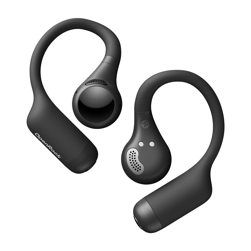 Kufje sportive OpenRock S2, Bluetooth 5.3, IPX5, të zeza