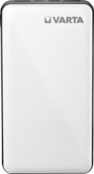 Powerbank Varta Energy 15000mAh, 2 porte USB, e bardhë e zezë