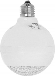 Sirene sferike HQM SK313, 3W, linjë 100V, E27, e bardhë