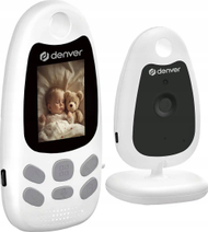 Kamerë bebesh Denver BC-250, wireless 2.4GHz, ekran 2", e bardhë