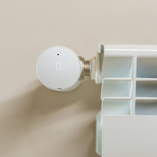 Valvul termostatike inteligjente Shelly Blu TRV 2, Wi-Fi, Bluetooth, e bardhë