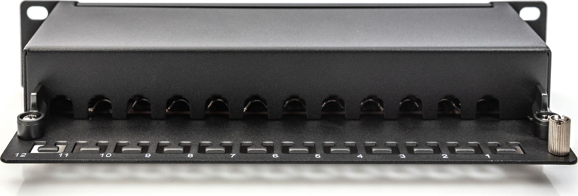 Patch panel Digitus DN-91612S-EA, 10" 1U, 12x RJ45 Cat 6A, i zi