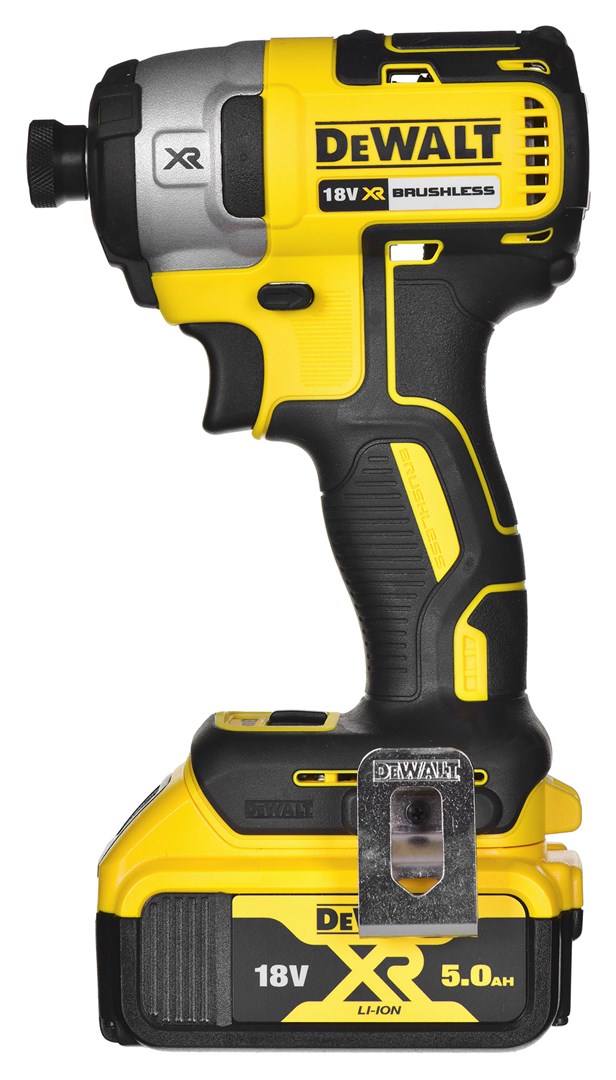 Set veglash pa kabllo Dewalt DCK266P2T QW, 18V, 2x 5.0Ah, i verdhë