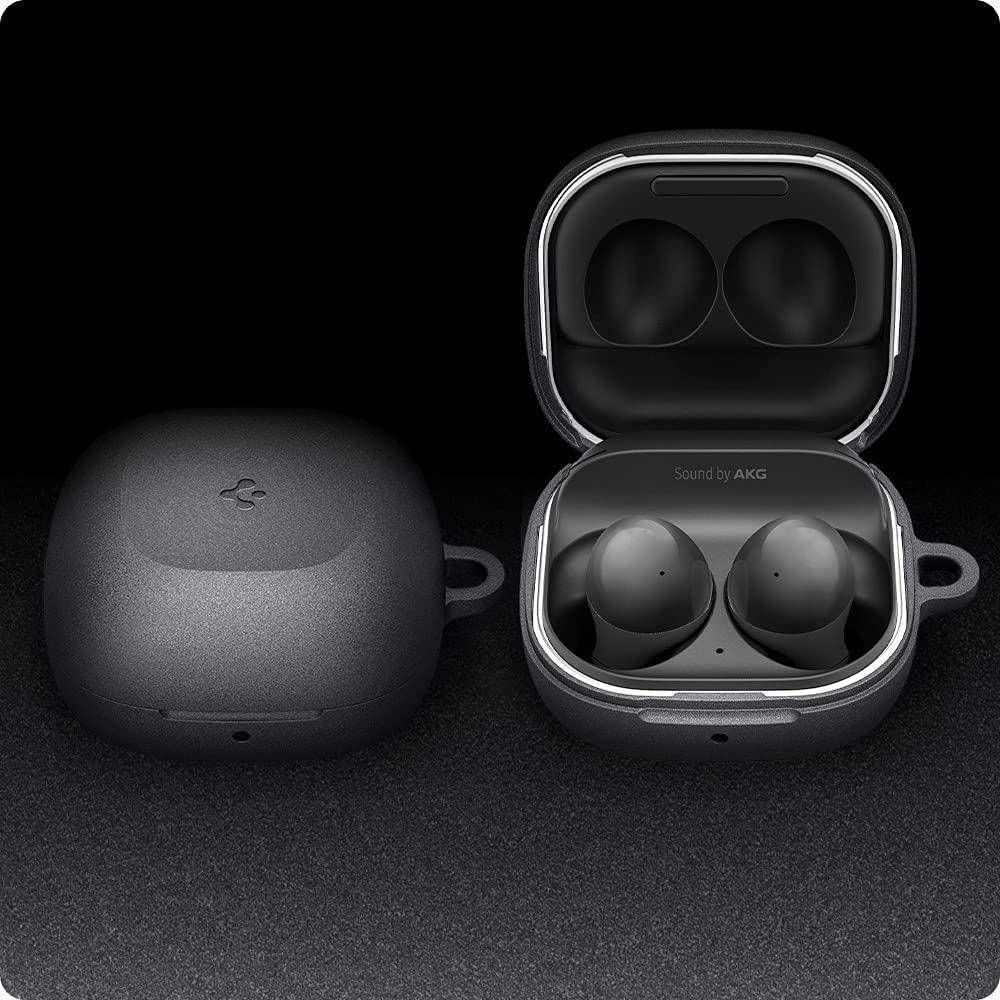 Mbrojtëse Spigen Geo Fit për Samsung Galaxy Buds 2 / Live / Pro, e zezë