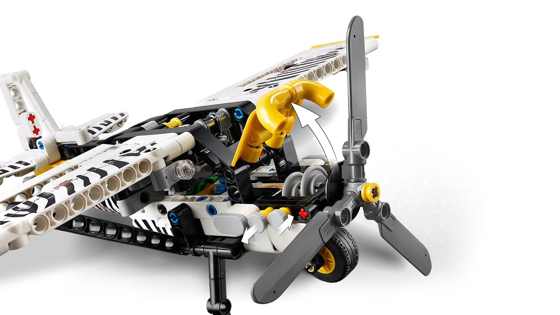 Lodër ndërtimi LEGO Technic 42198 Plane for Hard to Reach Areas, aeroplan, shumëngjyrësh