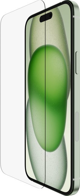 Mbrojtës ekrani Belkin ScreenForce Clear për iPhone 16 Plus, xham i kalitur, transparent