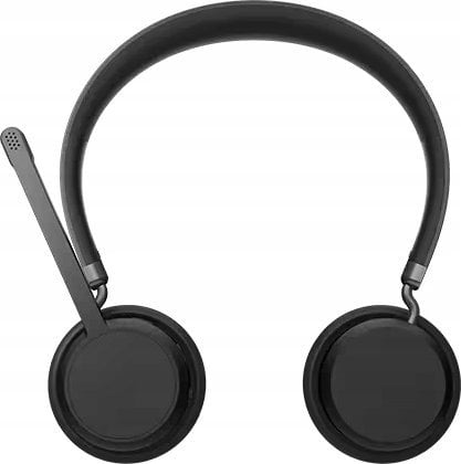 Kufje wireless Lenovo 4XD1Q30302, Bluetooth, me shirit koke, të zeza