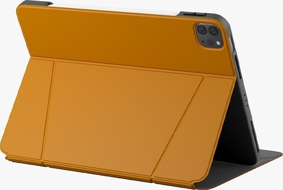 Mbulesë mbrojtëse UNIQ Ryze për iPad Pro 11" 2022 2021 dhe iPad Air 10.9" 2022 2020, me qëndrim, mustard