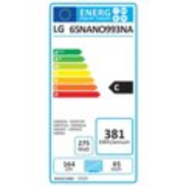 Televizor LG 65NANO99 - 65'' (164cm), 8K UHD, i hirtë e errët