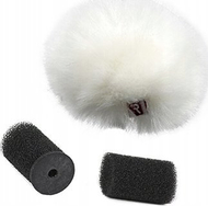 Mbrojtëse ere për mikrofon lavalier Rycote Riatretto Single, e bardhë