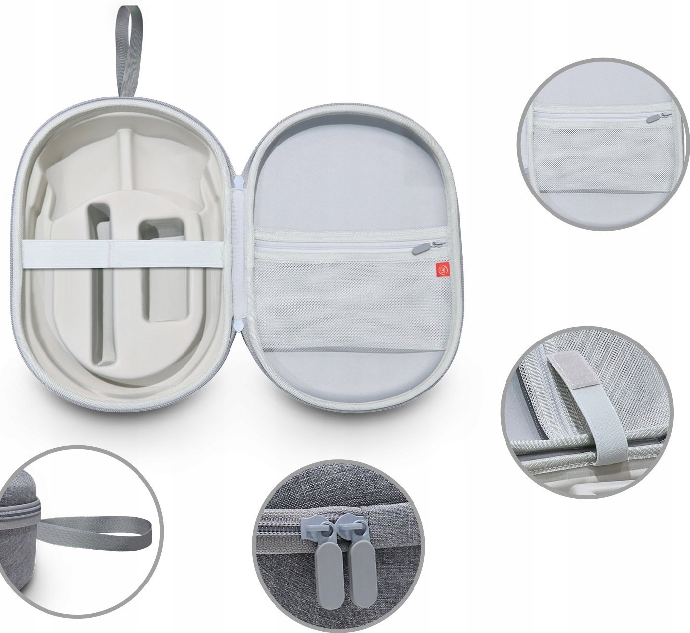 Kuti mbrojtëse JYS Case JYS-APP001, për Apple Vision Pro, EVA, e zezë